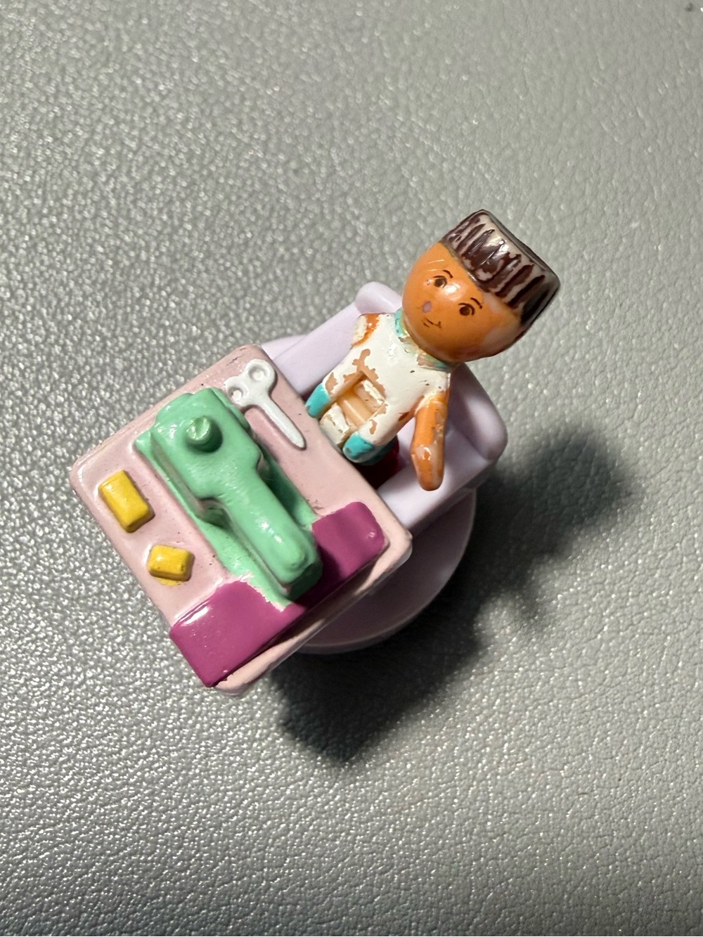 Polly Pocket Figure and Stamp